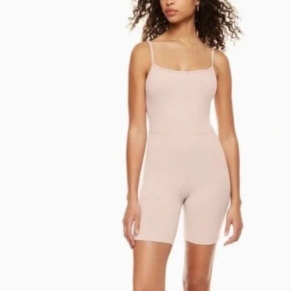 Wilfred Free Womens Rompers Pink Size S One-Piece Suit Spaghetti Strap - Picture 1 of 4